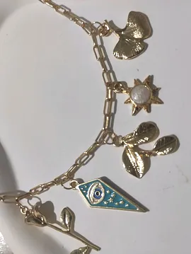 Zara Model Charm Kolye  Altın Rengi