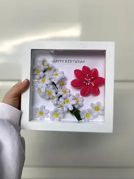 Doğum Günü Çerçeve Çok Renkli
