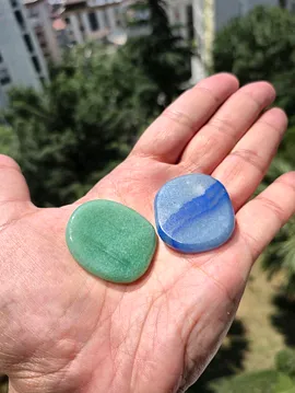 Yeşil Aventurin & Mavi Aventurin