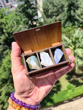 Jasper, Kristal Kuvars, Lapis Lazuli 