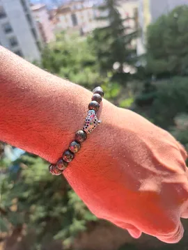 Pirit, Pars Zirkon Doğal Taş Bileklik