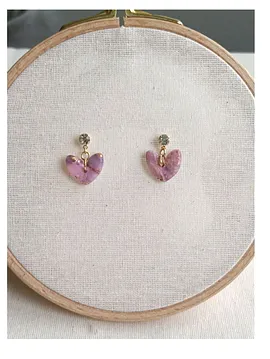 Polimer Kil Unique Sparkle 5 Pembe