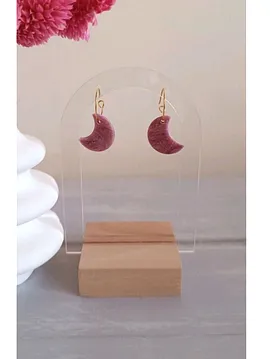 Polimer Kil Unique Sparkle 4 Pembe