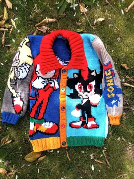 Sonic Hırkamız  Çok Renkli