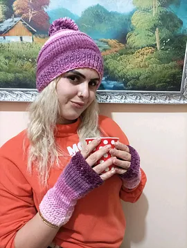 Eldiven Bere Takimi Çok Renkli