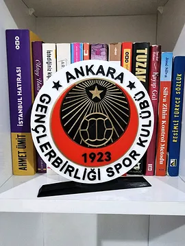 Ankara Gençlerbirliği Büyük Tip Logo Çok Renkli