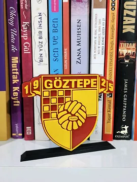 Göztepespor Büyük Tip Logo Çok Renkli