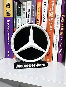 Mercedes Benz Logo Çok Renkli