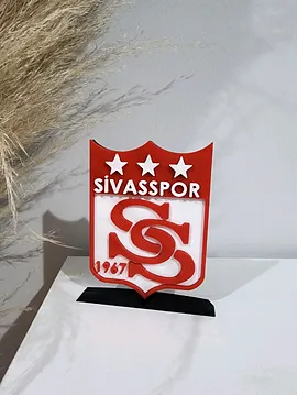 Sivasspor Büyük Tip Logo Çok Renkli