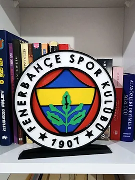 Fenerbahçe Büyük Tip Logo Çok Renkli