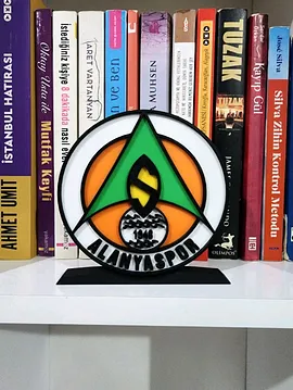 Alanyaspor Büyük Tip Logo Çok Renkli