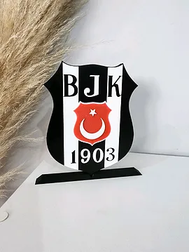 Beşiktaş Büyük Tip Logo Çok Renkli