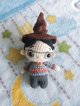Amigurumi Harry Potter Anahtarlik