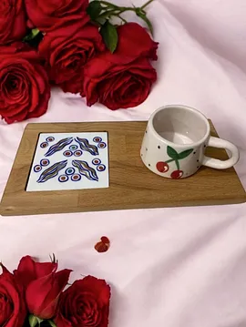 Nazar Değmesin Hediyelik  Fincanlı Sunumluk 