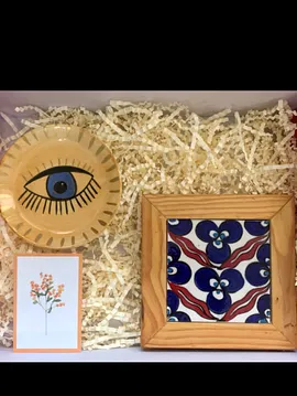 Hediye Setiel Boyama Nazar Serisi Hediye Kutulu