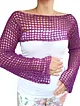el-orgusu-cotton-bolero-sleeves-crop-bluz-fusya