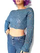 koton-crop-bluz-mavi