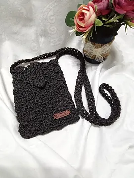 Telefon Çantası Siyah Siyah