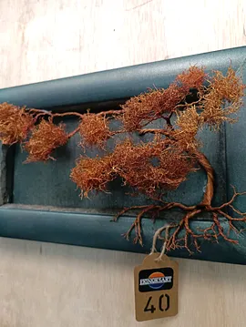El Yapımı Bonsai  Bakır Rengi