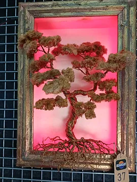 Işıklı Bonsai Bakır Rengi