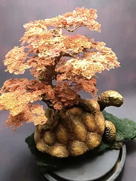 Kaplumbağa Bonsai Bakır Rengi
