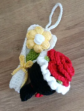 Minik Çiçek Buketi  Çok Renkli