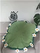 yumos-papatya-buket-battaniye-100-cm-acik-yesil