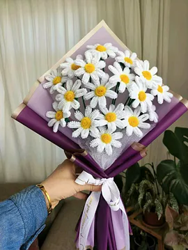 Şönil Papatya  Beyaz