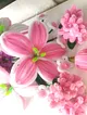 sonil-pembe-zambak-buketi-pembe