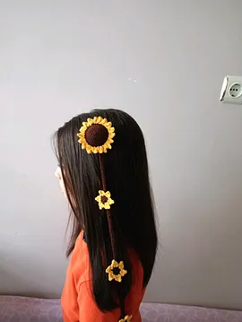 Ayçiçeği Toka Sarı