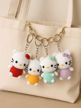 Hello Kitty Anahtarlık Çok Renkli
