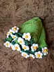 kadife-papatya-buketi-battaniye-cicekli-battaniye-yesil