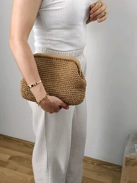 Gizli Burs Çanta Kahverengi