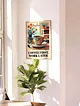 coffee-first-poster-cercevesiz-cok-renkli