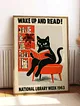 kedi-poster-cercevesiz-cok-renkli