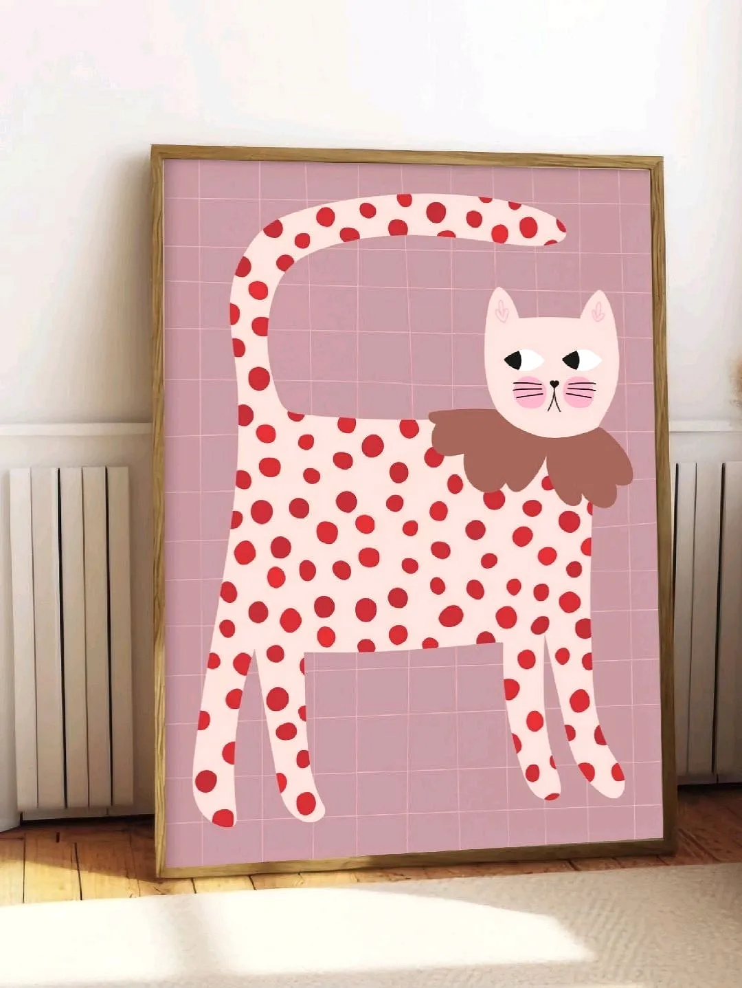 cocuk-odasi-kedi-poster-cercevesiz-cok-renkli