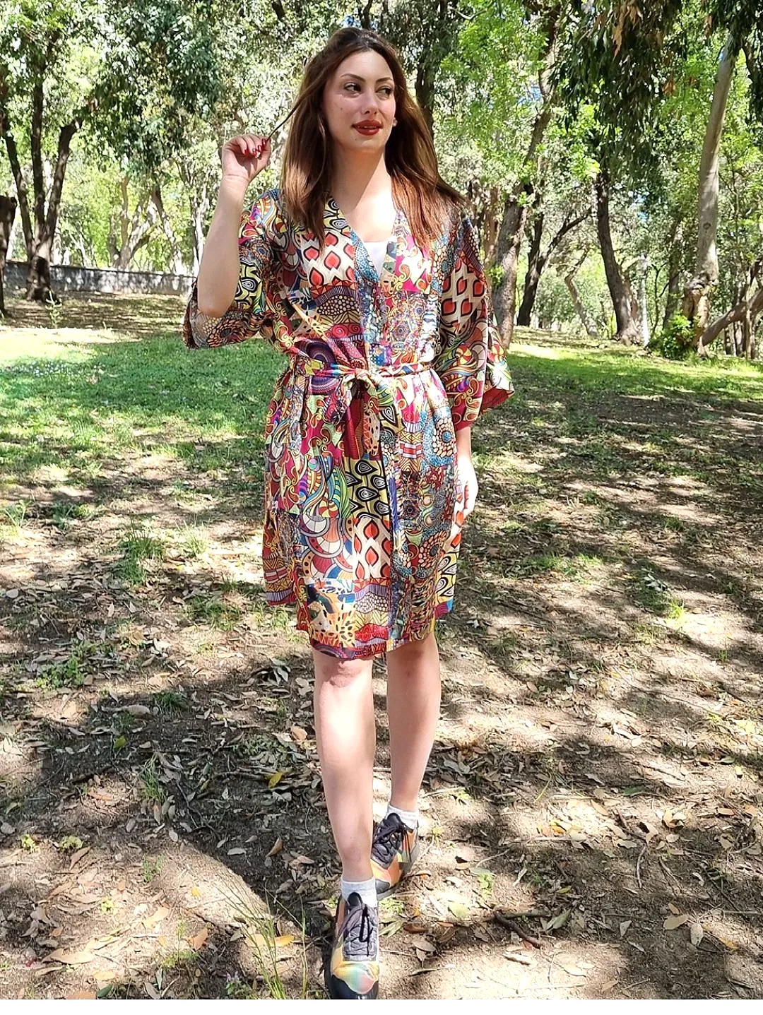 otantik-desenli-saten-kimono-cok-renkli
