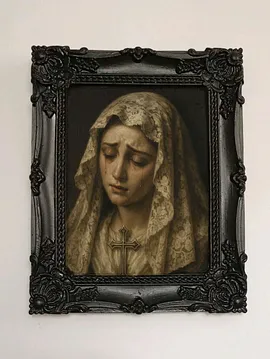 Gotik Tasarım Dekoratif Çerçeve, Dekoratif Çerçeve Siyah
