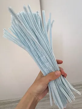 100 Lük Şönil Bebek Mavisi