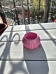 cizgili-kucuk-tealight-mumluk-pembe