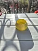 cizgili-kucuk-tealight-mumluk-sari
