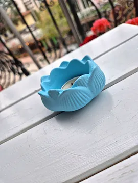 Tealight Mumluk Mavi