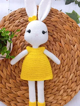 Amigurumi Tavşan  Sarı