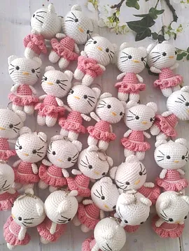 Hello Kity Anahtarlık  Pembe
