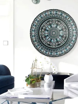80 Cm Tablo. Mavi Lagun 
