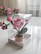 mini-puf-papatya-pembe