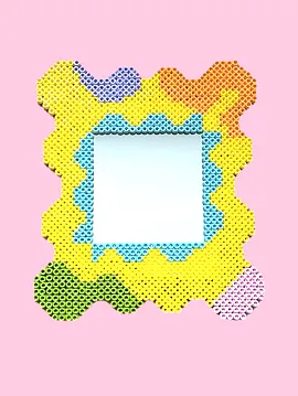 Paint Pixel Ayna Sarı
