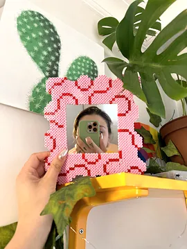 Spring Pixel Ayna Pembe