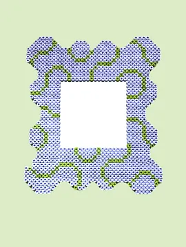 Paint Pixel Ayna Lila