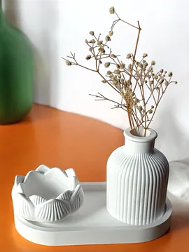 İskandinav Tarzı Pinterest Seti Beyaz